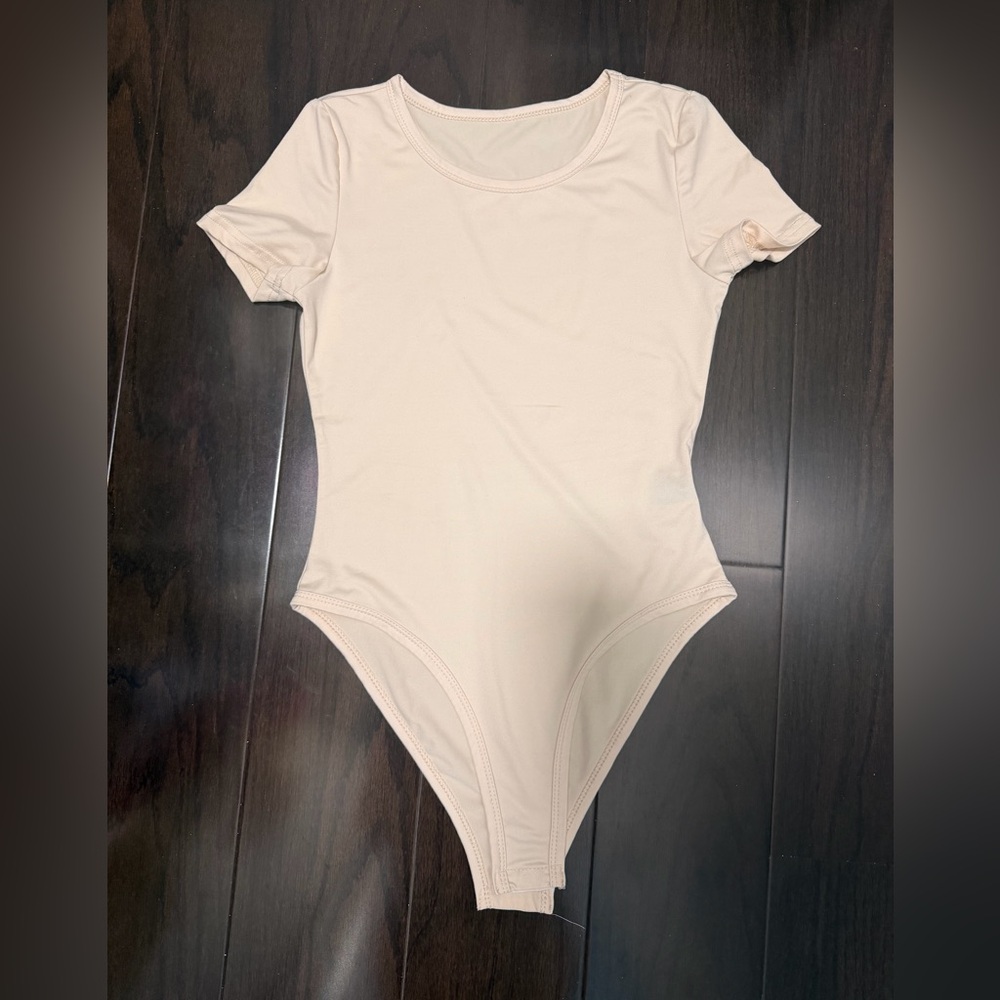 Kids Cream One Piece Bodysuit